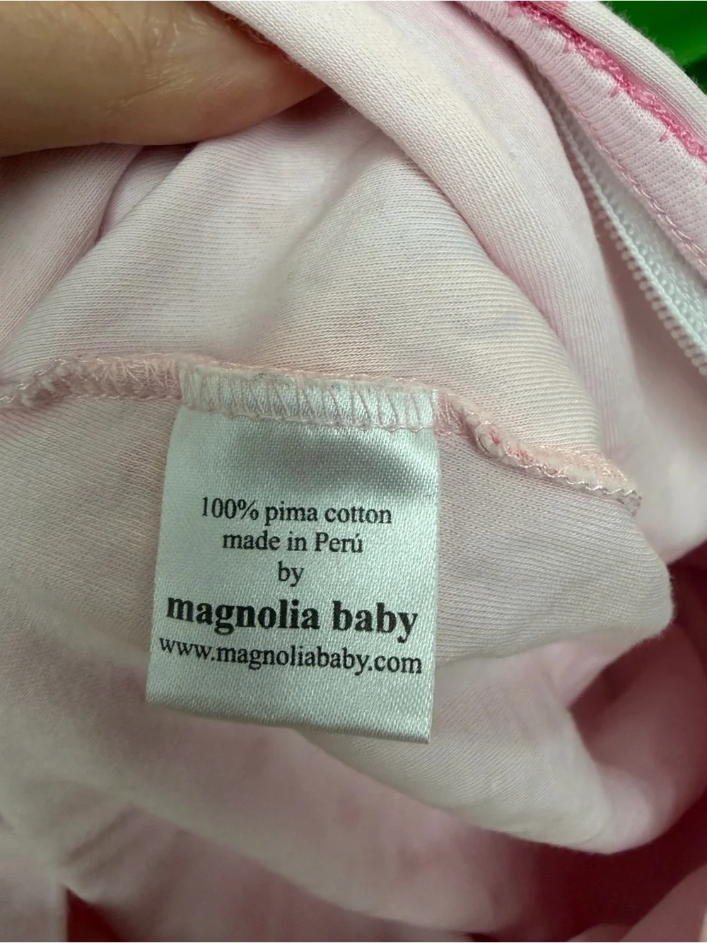 Magnolia Baby 2pc Set Newborn Sleep Sacks - Soft Zip Closure 100% Pima Cotton